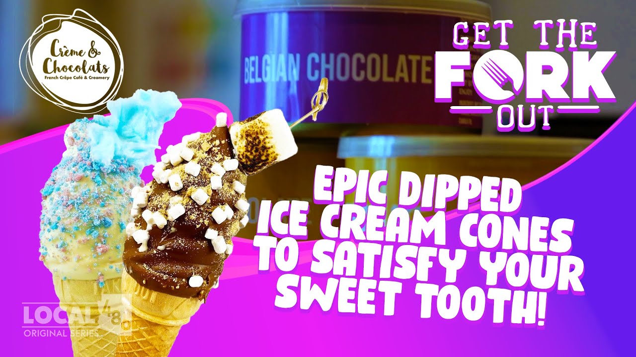 These Epic DIPPED ICE CREAM CONES are the best Ice Cream dessert to Satisfy Your Sweet Tooth!