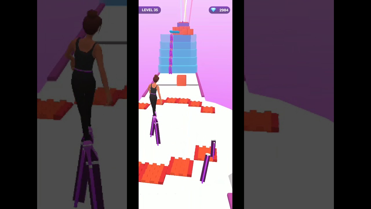 High Heels 3D Gameplay level 35 TalhaPro Best Hyper Casual Offline Mobile Games Free Games 