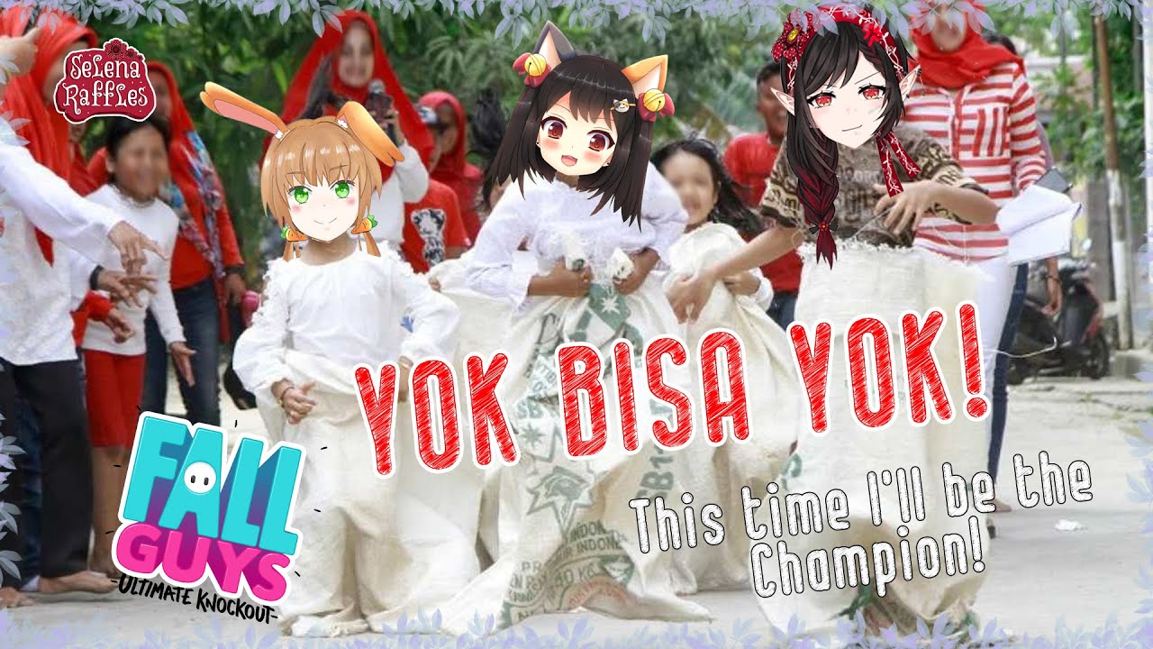 [GAMING TIME] FALL GUYS - Lomba lari with Meong Lucu & Rabbit sexy ...