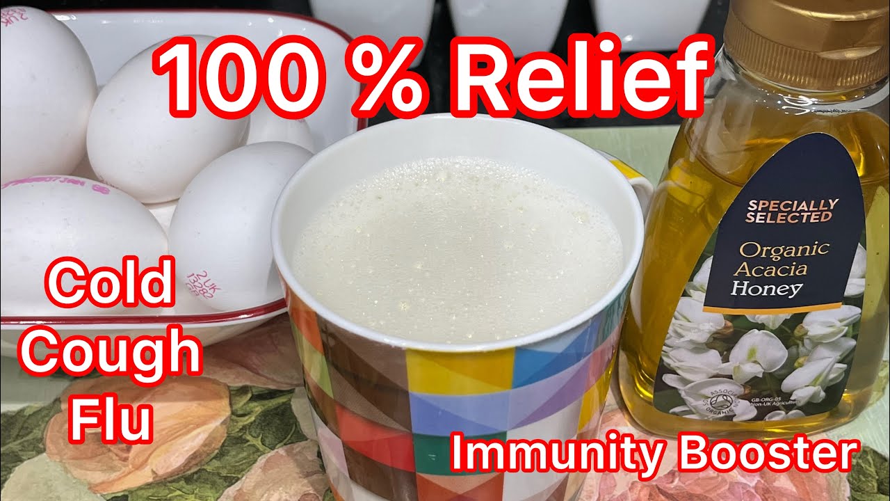 Milk With Egg For Children | Anday wala doodh | Best Natural Home Remedies for Cold, Cough & Flu