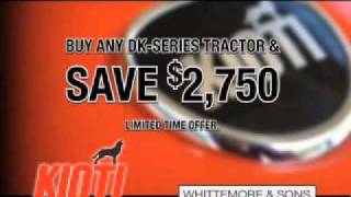 Whittemore & Sons - Kioti Tractor Special - September 2010