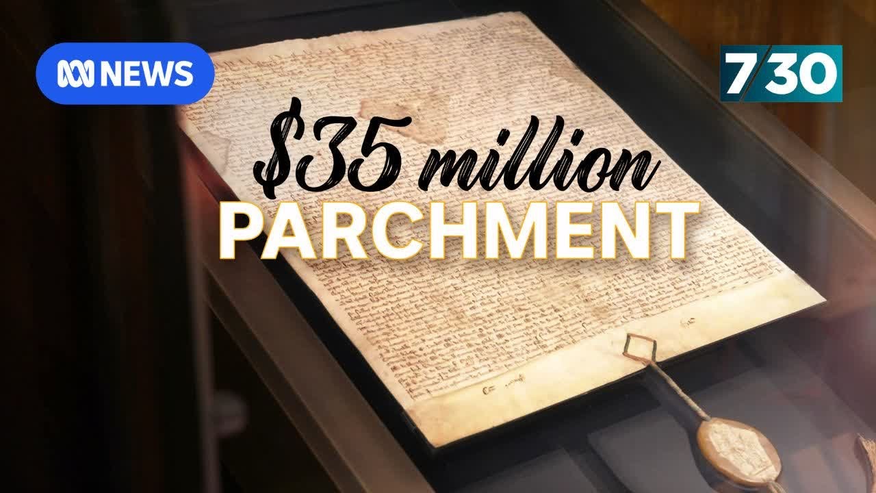 A 700-year-old copy of the Magna Carta is back at Parliament House ...