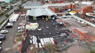 Watch Bilston Market take shape | New drone footage & progress update