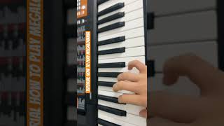Tutorial how to play Megalovania on piano