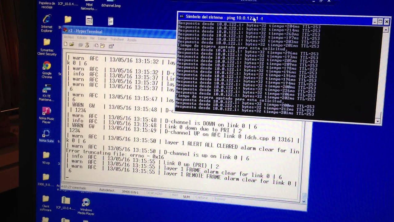 E1 link (R2MFC) and YouTube
