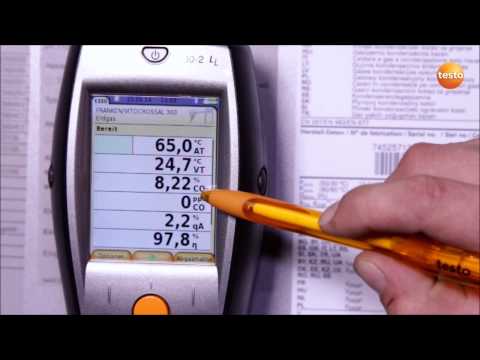 testo 330 LL. Обслуживание системы отопления testo 330 LL. Обслуживание системы отопления