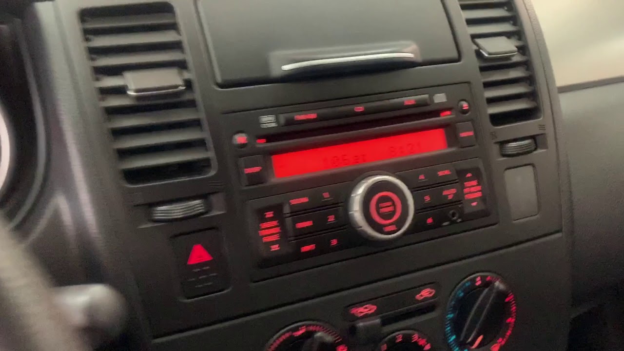 Nissan tiida круиз контроль