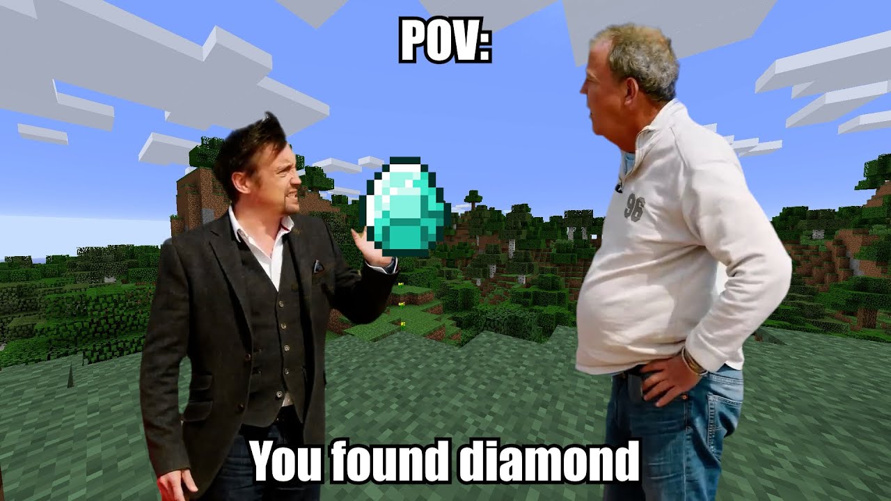 POV: You Found Diamond in Minecraft - YouTube