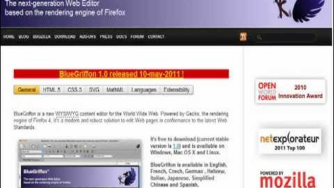 How To Produce Your First Website With Blue Griffon (Part 1)