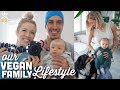 Our Vegan Family Lifestyle: On-The-Go, On The News, & Baby's Baptism!