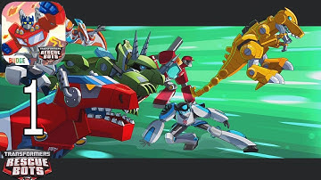 Transformers Rescue Bots: Disaster Dash Hero Run - iPhone Gameplay Walkthrough Part 1