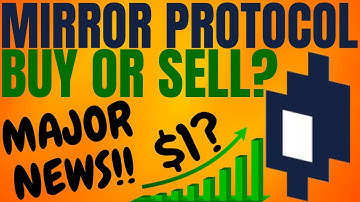 MIRROR PROTOCOL PRICE UPDATE, BUY NOW? MIRROR PROTOCOL PRICE PREDICTION! MIR CRYPTO FORECAST 2022!