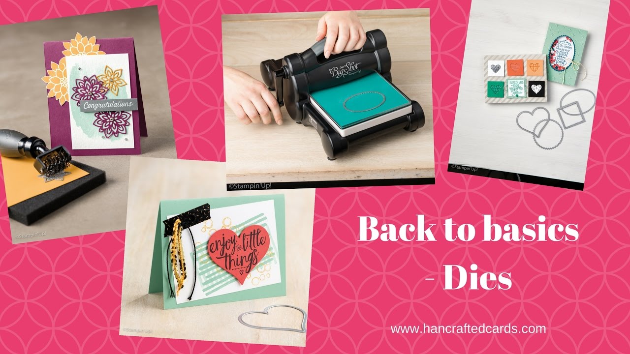 Back to basics - Dies and Embossing folders - YouTube