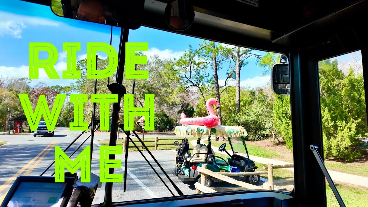 Ride W/Me~ Disney Bus | Hollywood Studios To & Thru Fort Wilderness