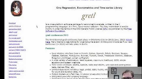 gretl Boot Camp 1: Installing the software