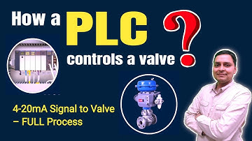 plc to control valve operation| plc signal for pneumatic control valve
