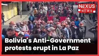 Chaos in La Paz: Bolivia's Anti-Government Protests Escalate Amid Police Crackdown