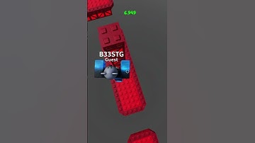 ⚡️Red Obby Speedrun⚡️ #dotstimetrial #shorts #roblox #obby #speedrun