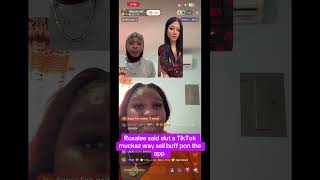 Rosalee cussing this girl ova her man Akeem #tiktokviral #worldtvnews #mostwatchedvideo