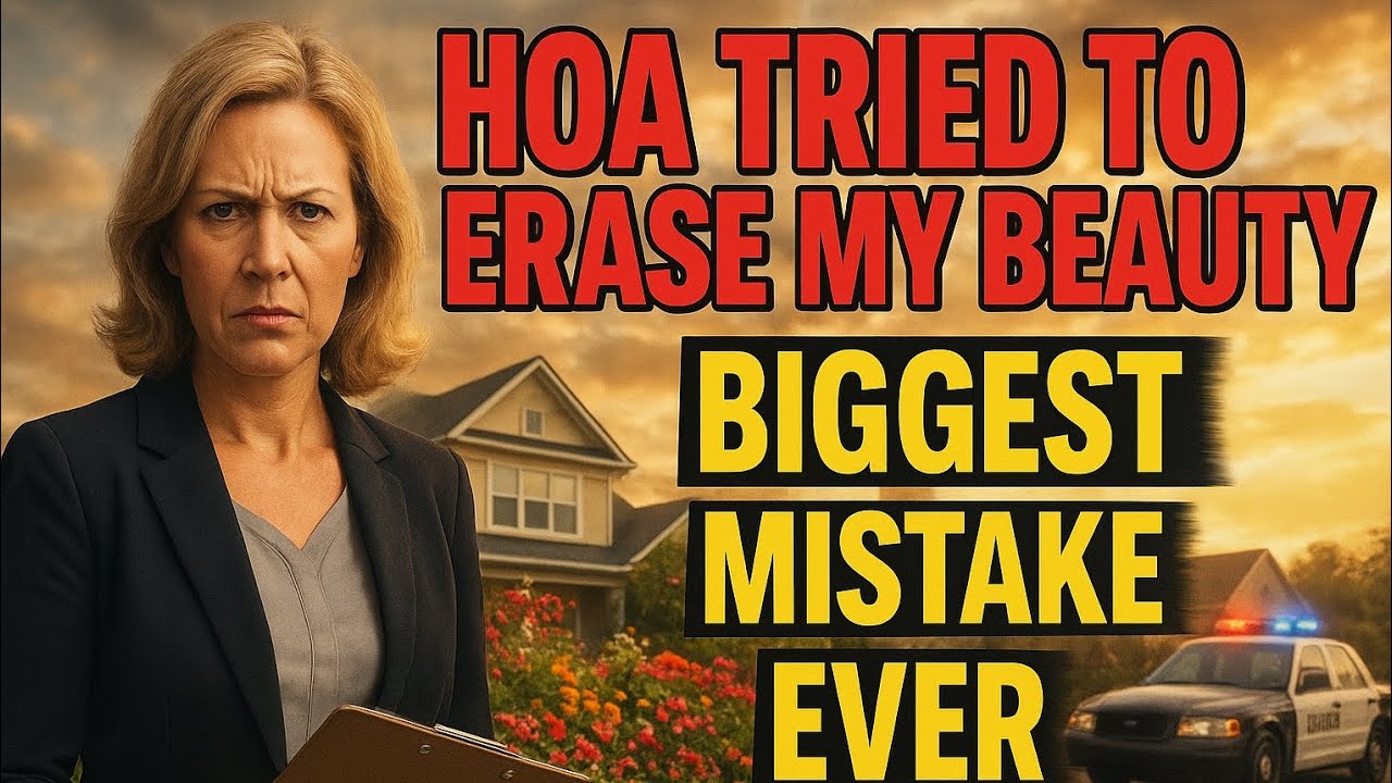 “HOA Tried to Erase My Beauty — BIGGEST MISTAKE EVER 💐💥” YouTube