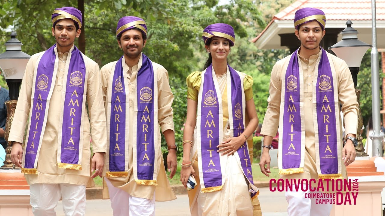 Reuniting with friends | Amrita Graduation Ceremony - YouTube
