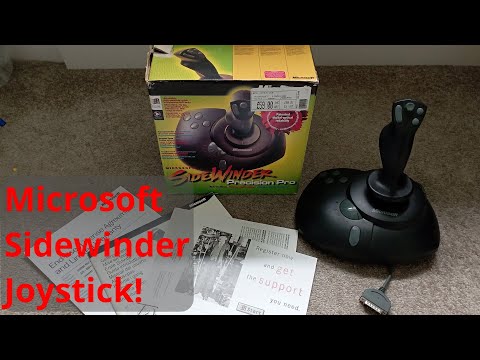 Checking out a Microsoft Sidewinder Precision Pro Joystick