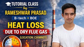 Heat Loss Due to Dry Flue Gas | Boiler Efficiency Indirect Method | Chimney Loss Explained