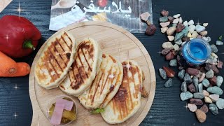 Chicken panini Sandwich Recipe-ltalian Cheeseساندوتش تشيكن بانيني من #يلا -سفرة