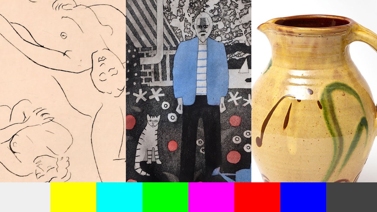 Julian Trevelyan profile, a scarce Matisse etching and jugs