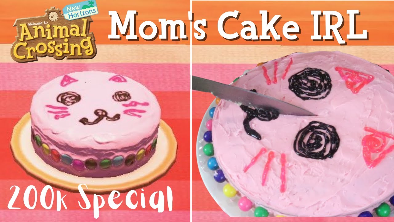 baking the mom's cake from Animal Crossing! YouTube