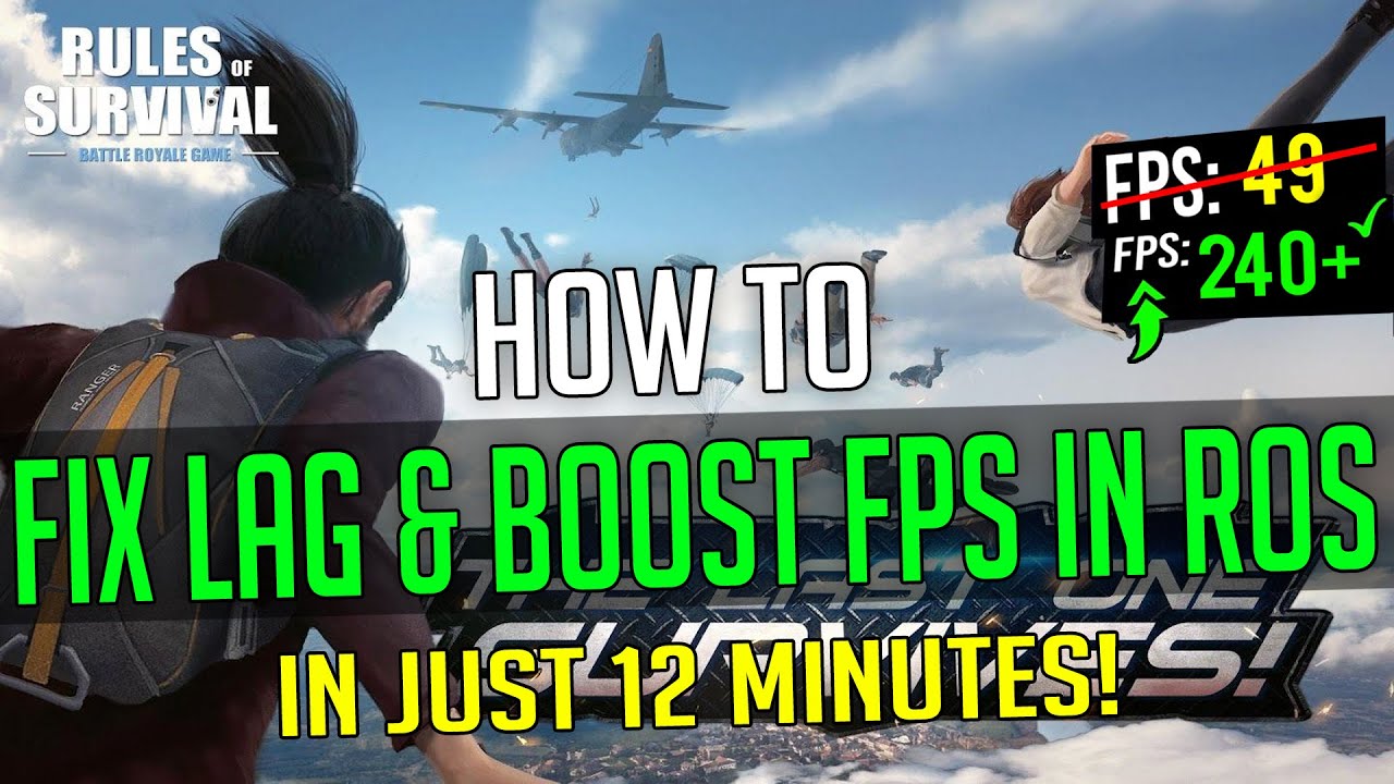 How to increase fps in Rules Of Survival (PC) ✅ | LOW END PC | *INSANE BOOST*