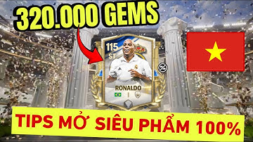 DÙNG 320.000 GEMS + TIPS MỞ PACK SĂN RONALDO TẶNG VIEWER VÀ CÁI KẾT TOÀN SIÊU PHẨM | FC MOBILE VN 🇻🇳