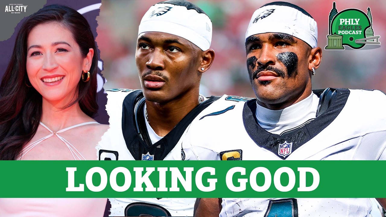 Mina Kimes: Jalen Hurts, DeVonta Smith Starting Early For Eagles Offense