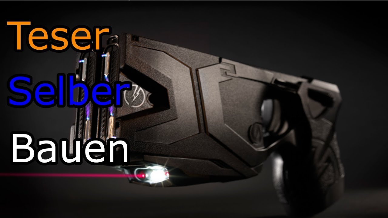 New Taser selber bauen||Extrem hart||Lets test