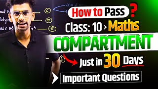 How to Pass class 10 Math compartment Exam 🔥| Important questions | Bas ye kar lo screenshot 4