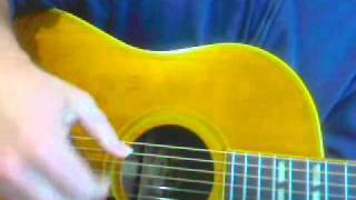 Gibson Acoustic Guitar In Altered Tuning DADGCD with Steve Zook SOLD