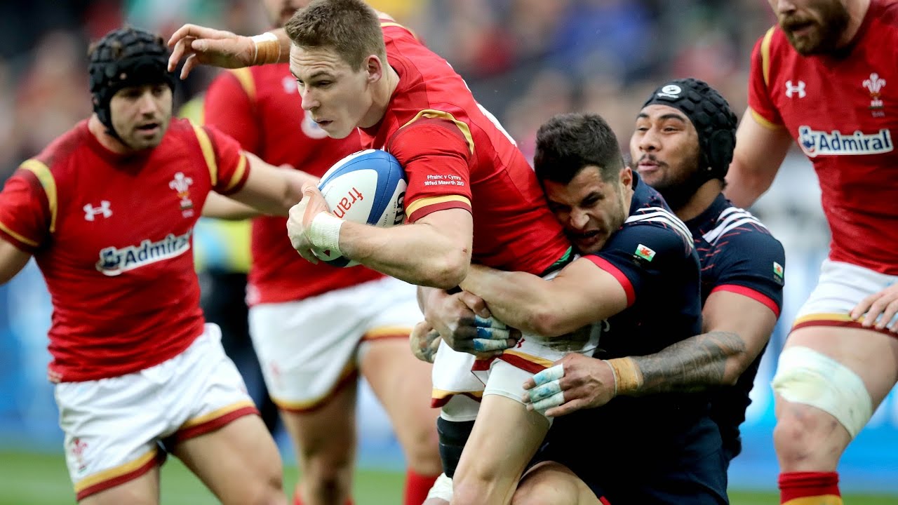 Wales set up strong attack with great hands down the wing!  | RBS 6 Nations