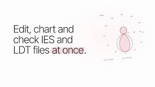 IESDesk: edit, chart and check IES and LDT files at once