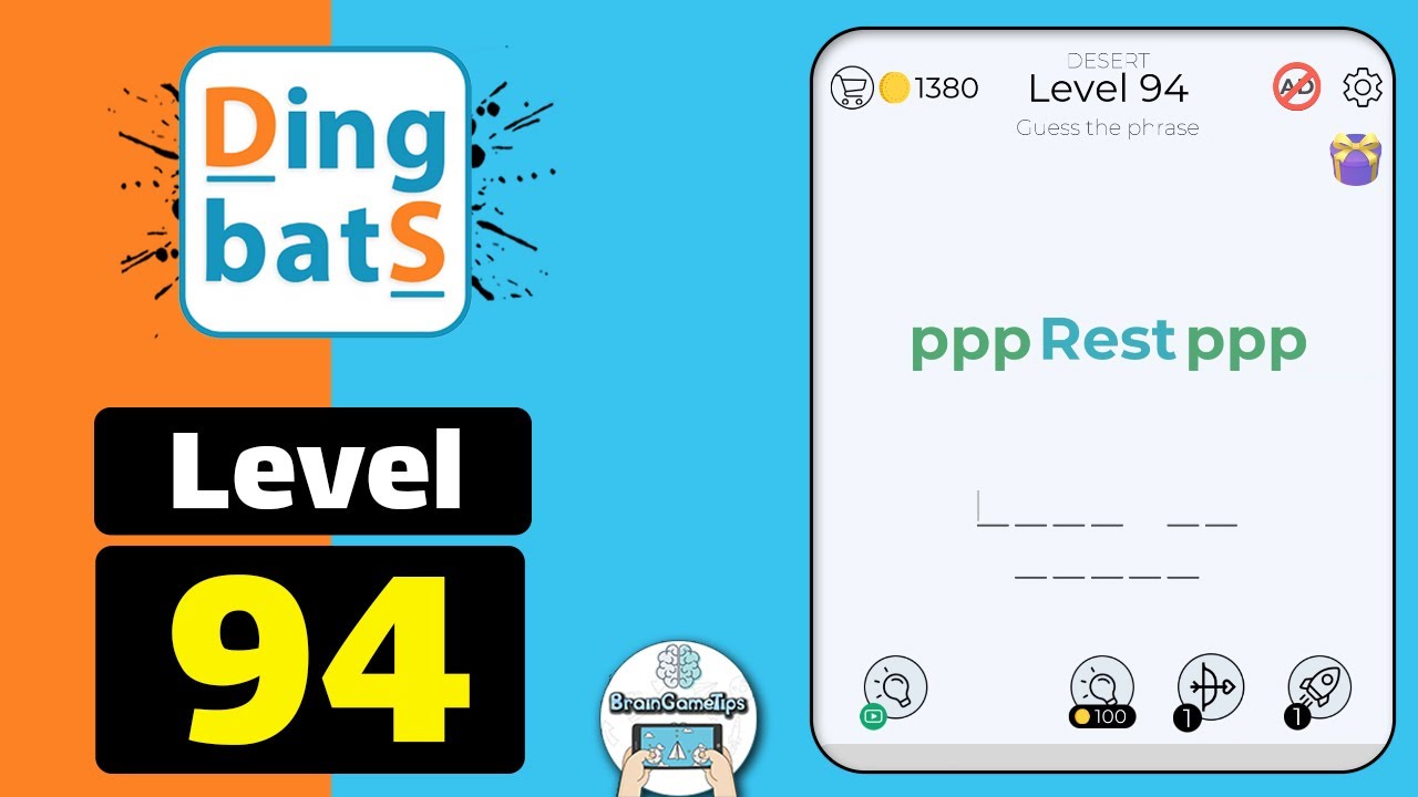 Dingbats - Word Games & Trivia - Level 94 Ppp Rest Ppp Answer