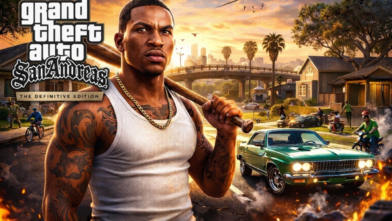 RYDER'ı Hakkın Rahmetine Kavuşturduk |GTA San Andreas Definitive Edition| Bölüm 16