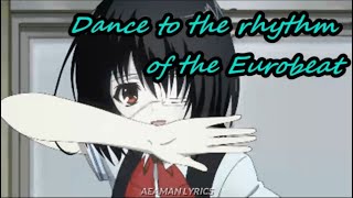 LIDA x GSPD - евробит (eurobeat) // English lyrics / Аниме