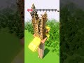UPGRADING STEVE'S ARMOR VS MINECRAFT TOWER #minecraft #teardown