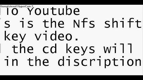 Need For Speed Shift  Cd-key