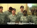 82nd Airborne All-American Chorus Entrance and Exit chants - Pinehurst Concours d'Elegance