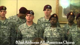 82nd Airborne All-American Chorus Entrance and Exit chants - Pinehurst Concours d