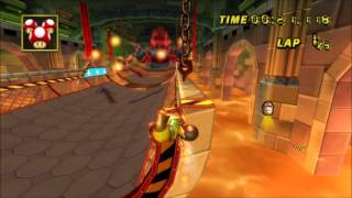 [MKW TAS] Bowser Castle Lap 1 - 38.925 (3-0-0)