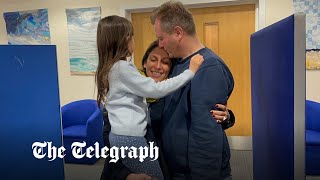 video: 'Is that Mummy?' Nazanin Zaghari-Ratcliffe finally reunited with daughter and husband on British soil