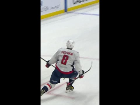 Ovechkin Snipes A Knuckle Puck In Overtime 🎯