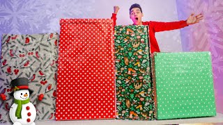 اشترينا اكبر صناديق عشوائية للكريسماس🎄 📦 مش هتصدقوا طلعنا اية !! 🔥😱