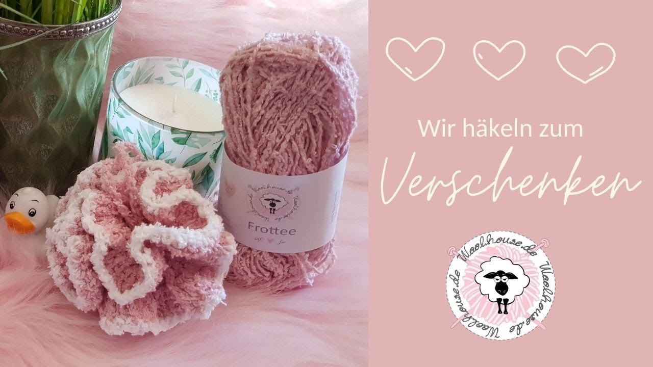 Duschschwamm häkeln / Waschpouf / DIY